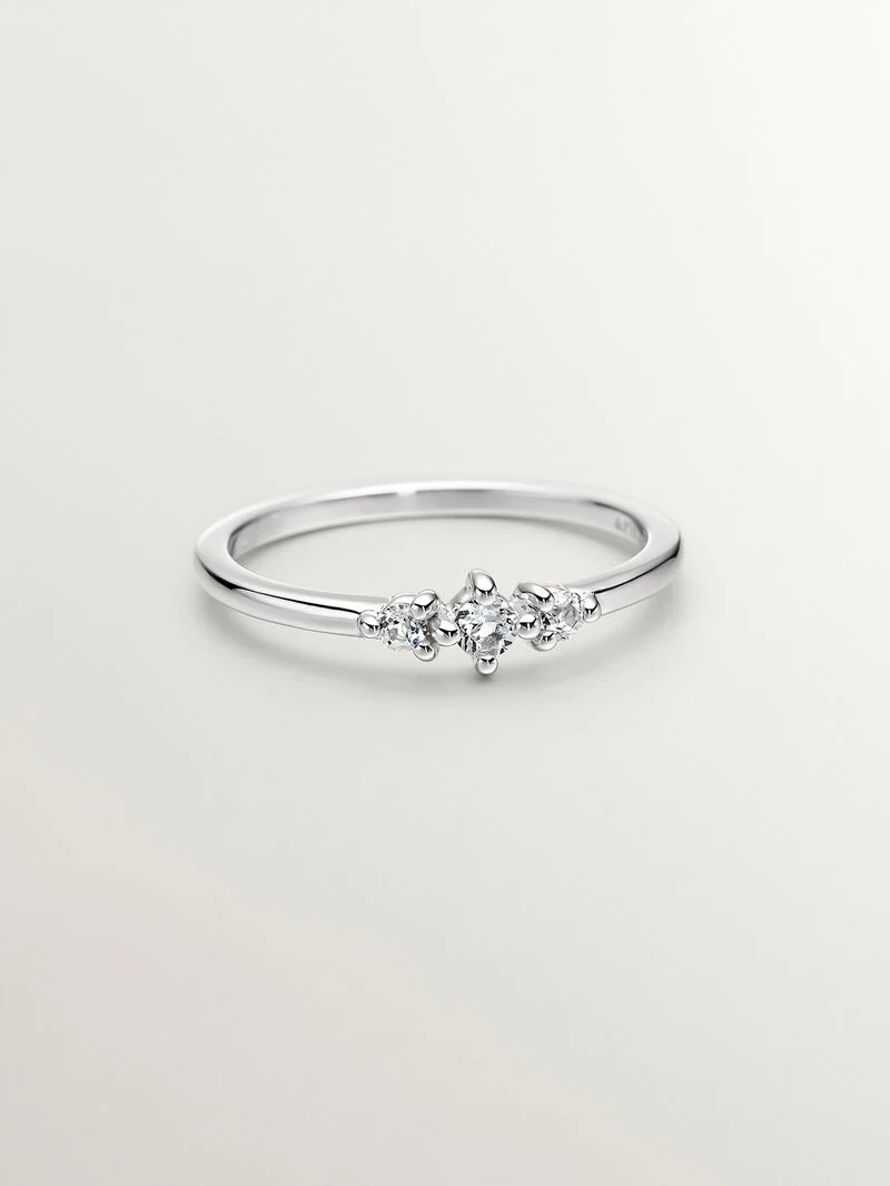 Anillo con circonitas - Imagen 2